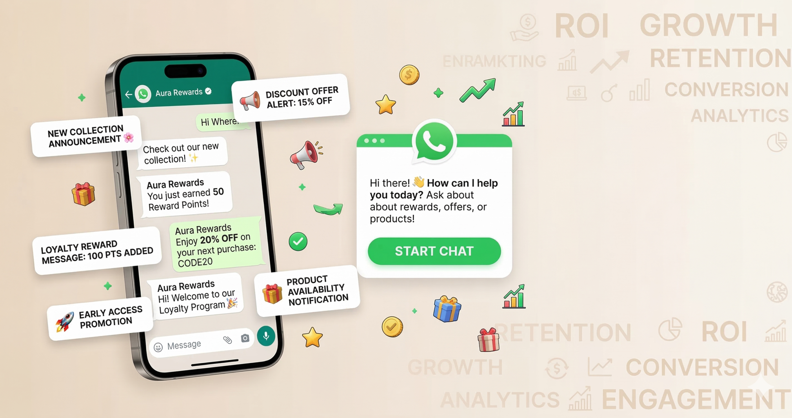 whatsapp loyalty program customer engagement platform banner