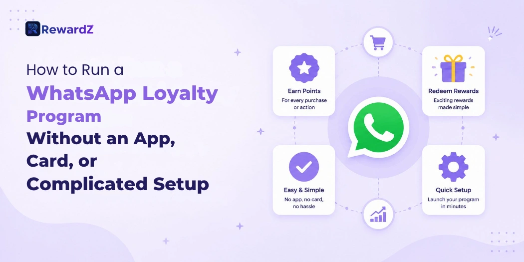 WhatsApp loyalty program without app